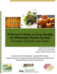 download A Farmer's Guide to Crop Quality for Wholesale Outlets in pdf format