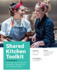 Cover of Kitchen Toolkit featuring a phot of who women in a kitchen looking at each other and smiling