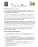 Cover image of Ovines and Vines factsheet