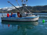 boat in alaska water